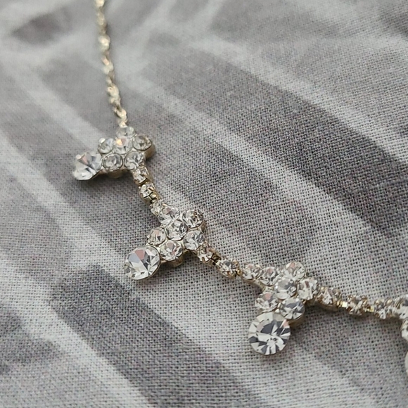 Diamond look necklace - Picture 2 of 13